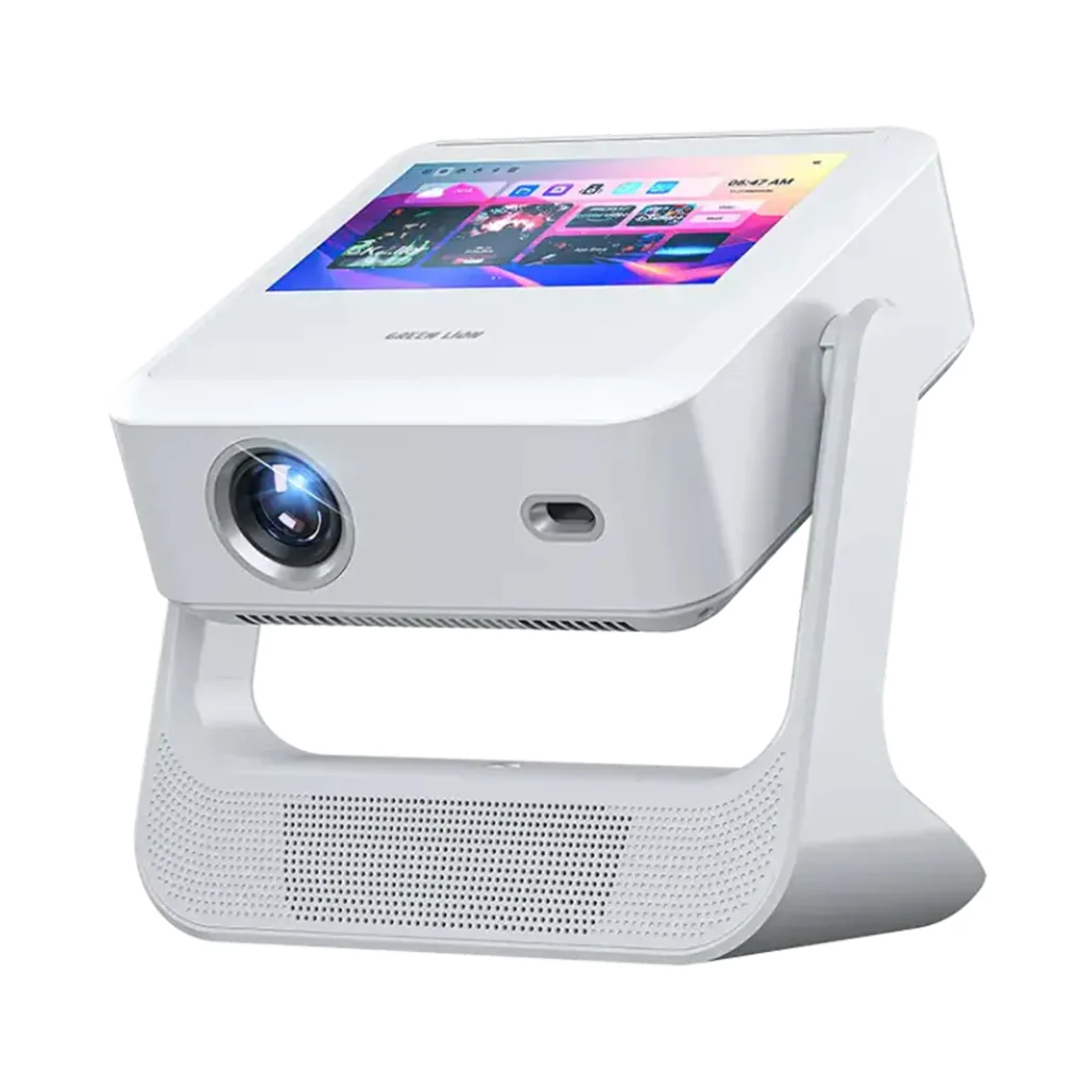 Green Lion Orion Portable Projector – White | High-Definition Home & Business Projection