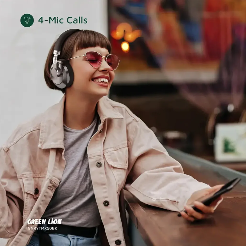 Green Lion Rhythm X50 ANC Wireless Headphone - Image 7
