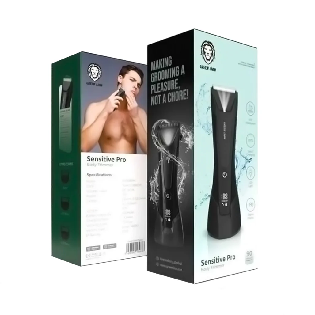 Green Lion Sensitive Pro Body Trimmer - Black | GNSNRB21TMBK - Image 2