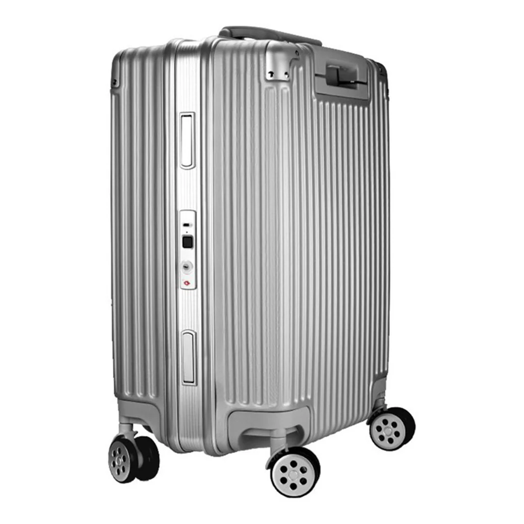 Green Lion Tokiyo - Smart Fingerprint Trolley Bag - Silver
