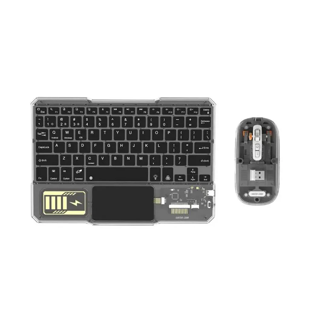 Green Lion Transparent Duo Wireless Keyboard & Mouse