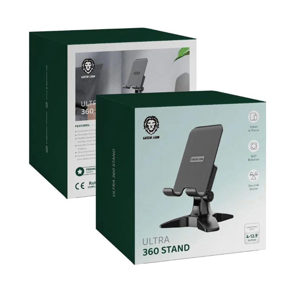 Green Lion Ultra 360 Stand - GNUL360STNDBK - Image 2