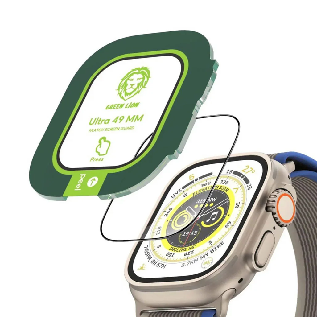 Green Lion Ultra HD Plus Glass For Apple Watch 49mm