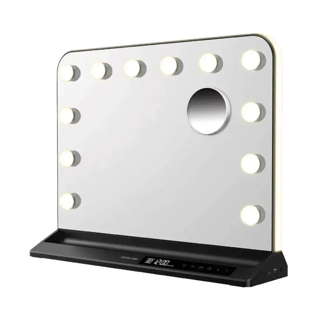 Green Lion Vanity Mirror - Black