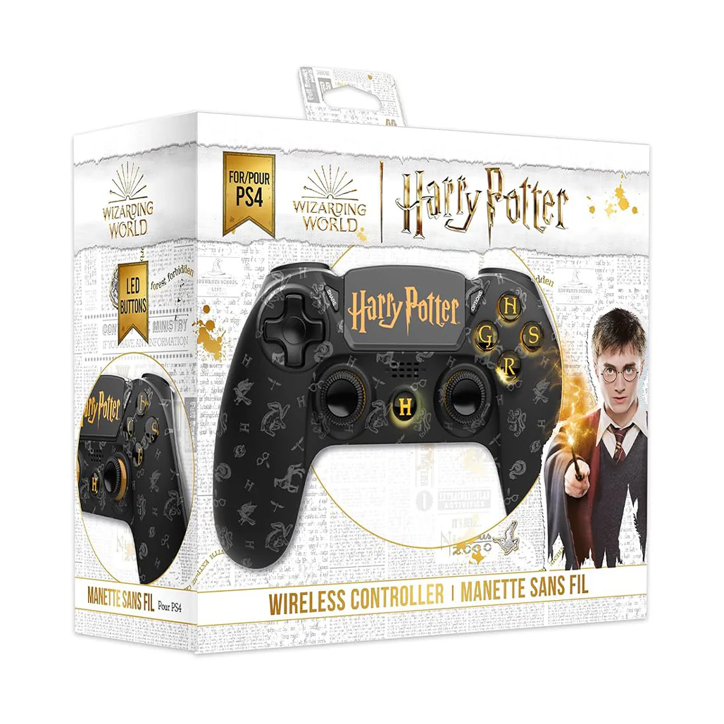 Harry Potter PS4 Wireless Controller - Black - Image 4