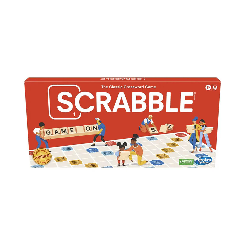 Hasbro Gaming - Scrabble Board - Game for Kids and Families | Classic Crossword Word Game for Ages 8+ | Fun for 2-4 Players - Image 2