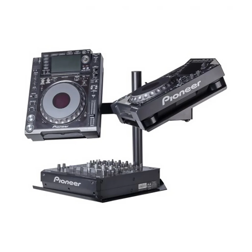 Headliner Avalon Dual CDJ Stand – Adjustable DJ Stand for CDJs and Mixers - Image 5