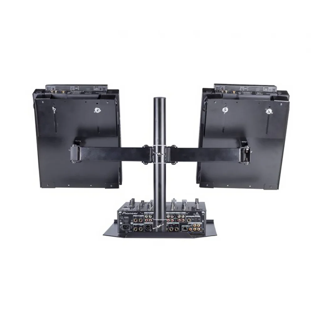 Headliner Avalon Dual CDJ Stand – Adjustable DJ Stand for CDJs and Mixers - Image 6