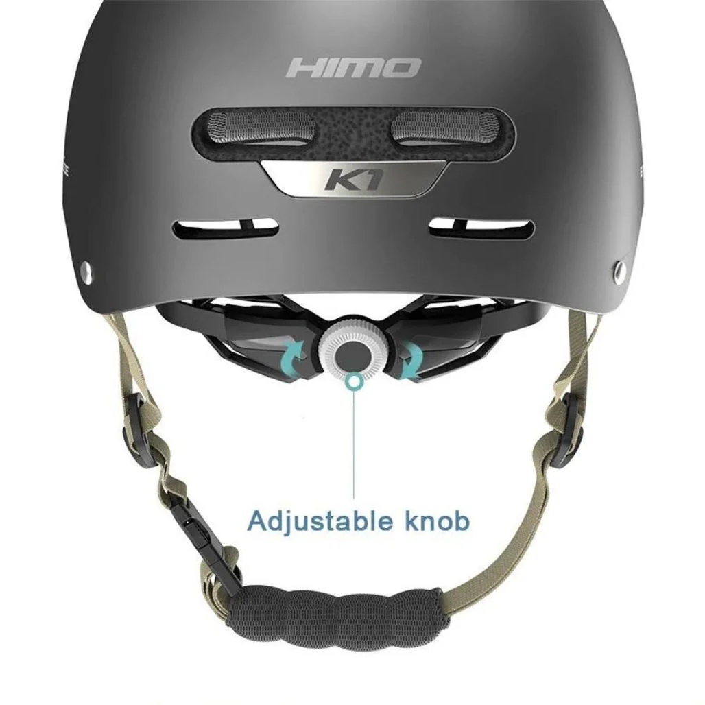 Himo K1 Helmet - Dark Gray - Image 2