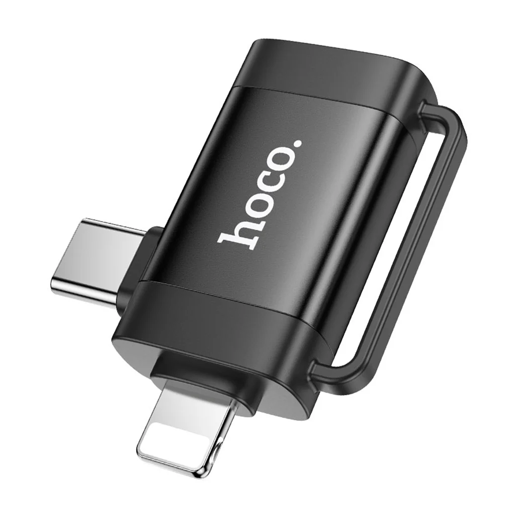 Hoco Adapter for Lightning and Type-C to USB-A | UA31F - Image 3