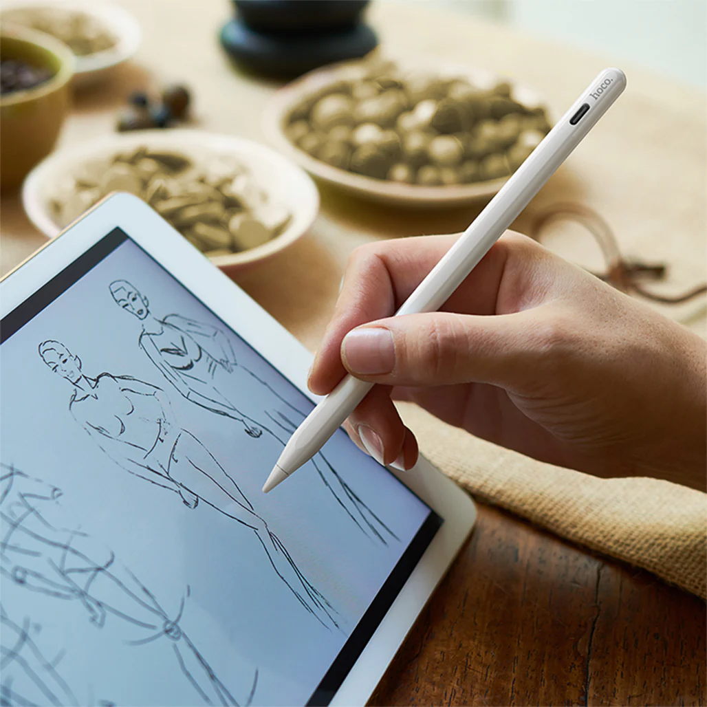 HOCO GM113 Capacitive Touch Fast Charging Pen for iPad (Post-2018 Models) – Precision Stylus with Magnetic Absorption - Image 8