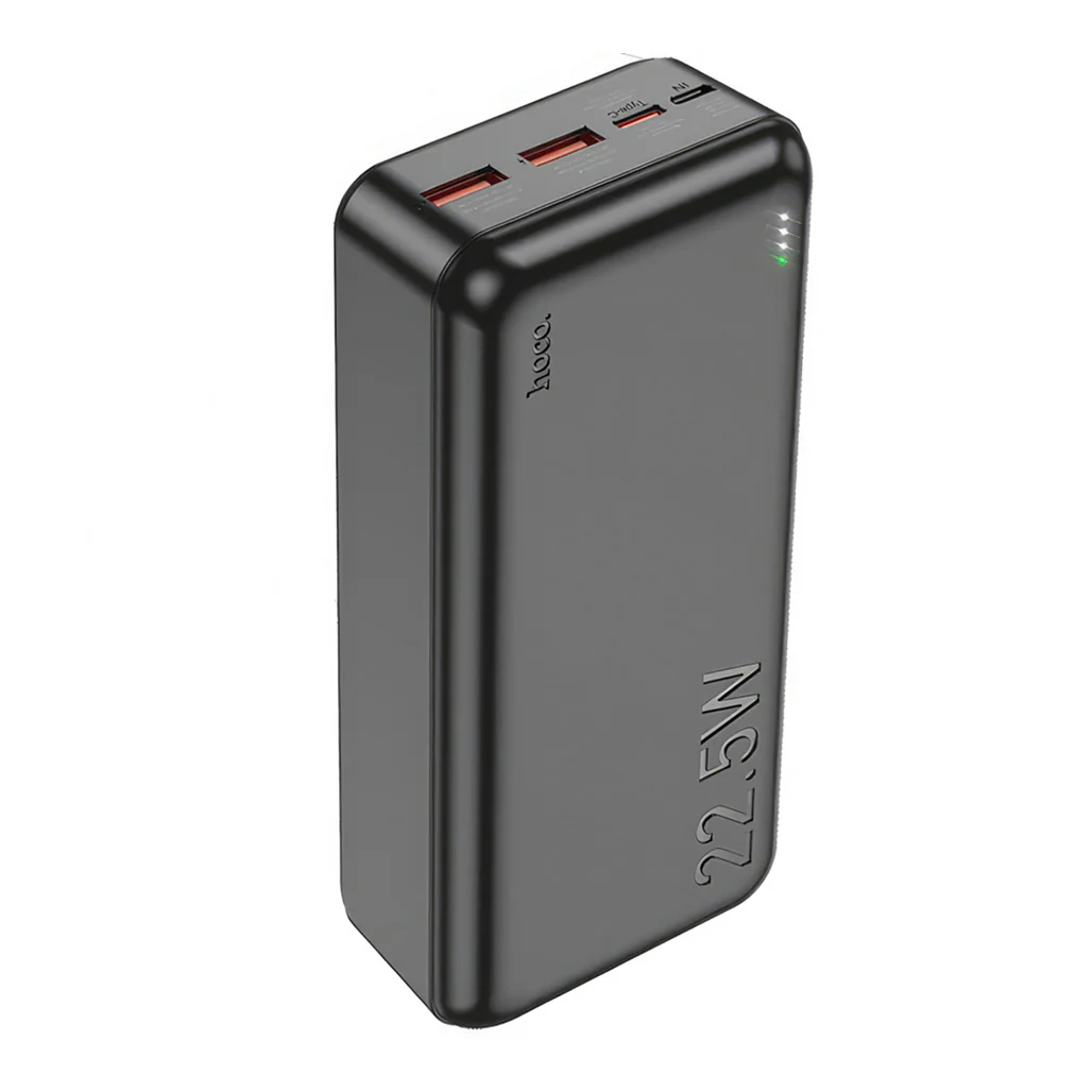 Hoco J101B Astute 22.5W 30000mAh Power Bank – Black