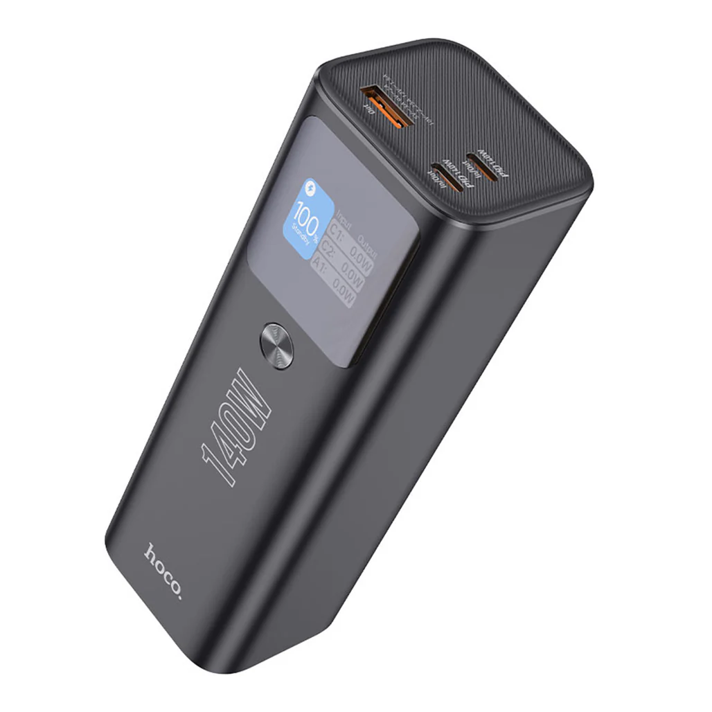 Hoco Q17 PD140W Fast Charging Power Bank – 25000mAh Capacity with 140W Output, Aluminum Alloy Design - Image 2