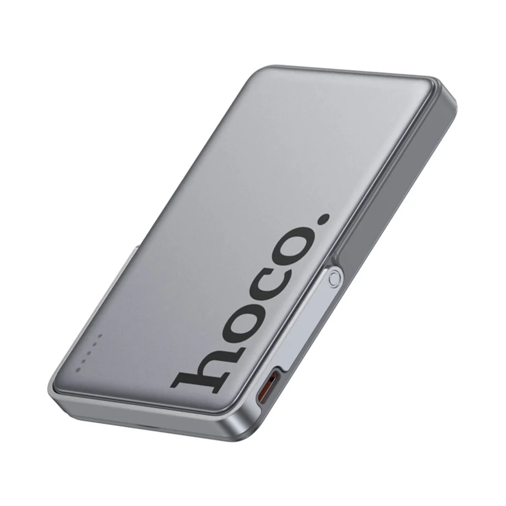 Hoco Q36 Sunlight 5000mAh Magnetic Wireless Power Bank – 20W PD Fast Charging with Foldable Stand - Image 3