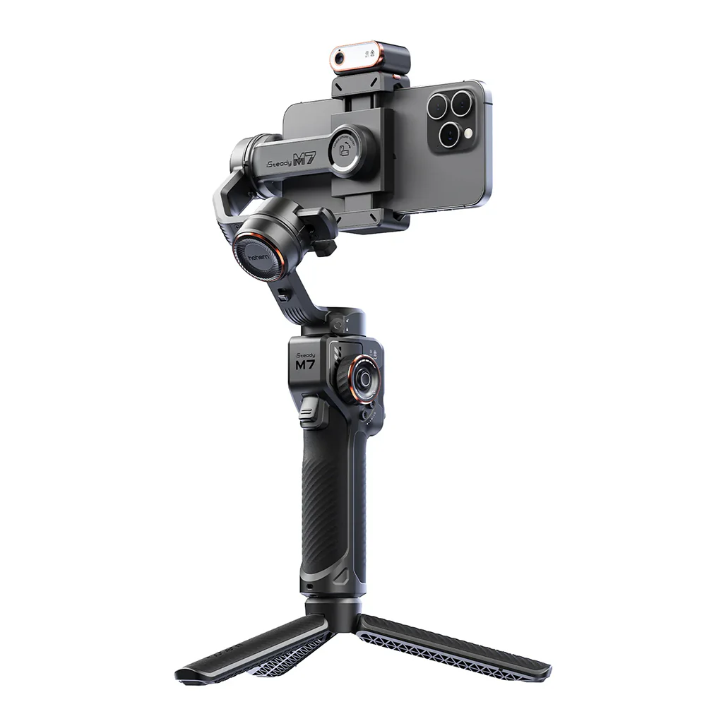 Hohem iSteady M7 AI Tracking Gimbal – Advanced Stabilization & Smart Filmmaking - Image 5