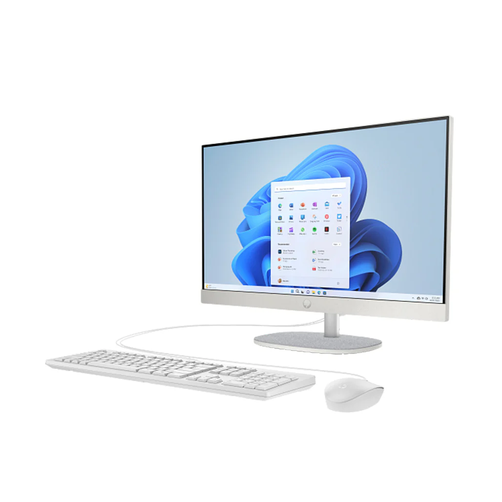 HP All-in-One 24-CR0040NE PC - 23.8" - Core i7-1355U - 8GB Ram - 512GB SSD - Intel Iris Xe Graphics - Includes Keyboard & Mouse - Image 3