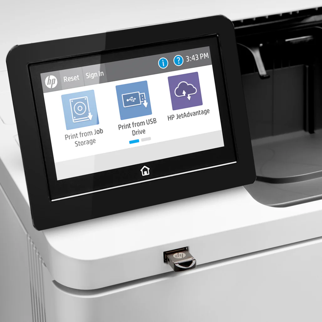 HP LaserJet Enterprise M611dn - Monochrome Laser Printer - Image 5