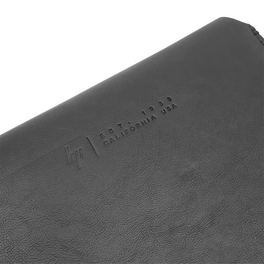 HP Leather Laptop Sleeve - Image 3