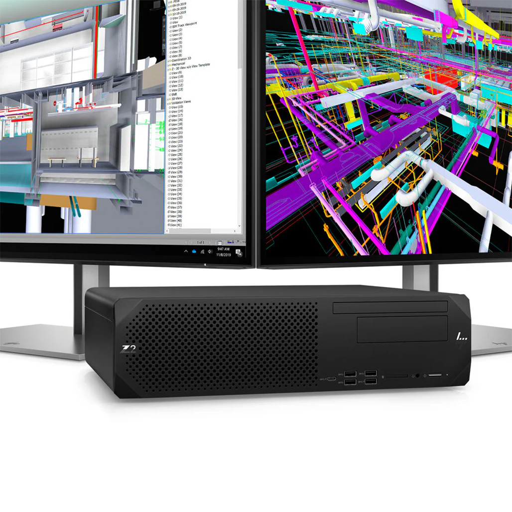 HP Z2 Small Form Factor G9 Workstation - A1NU8UT#ABA - Core™ i9-14900K - 32GB Ram - 1TB SSD - NVIDIA® T4000 16GB - 3 Years Warranty - Image 5