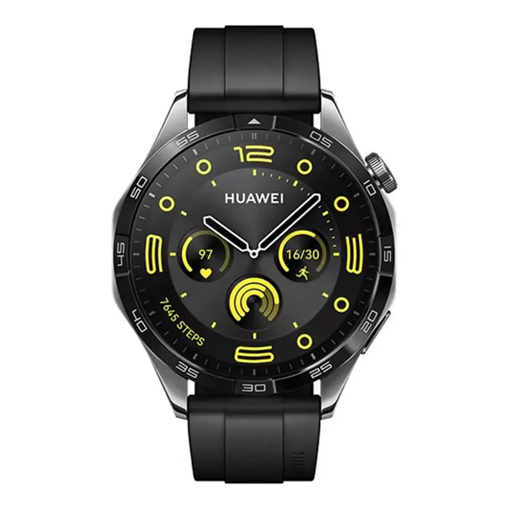 Huawei Watch GT4 46mm Black Fluoroelastomer Strap