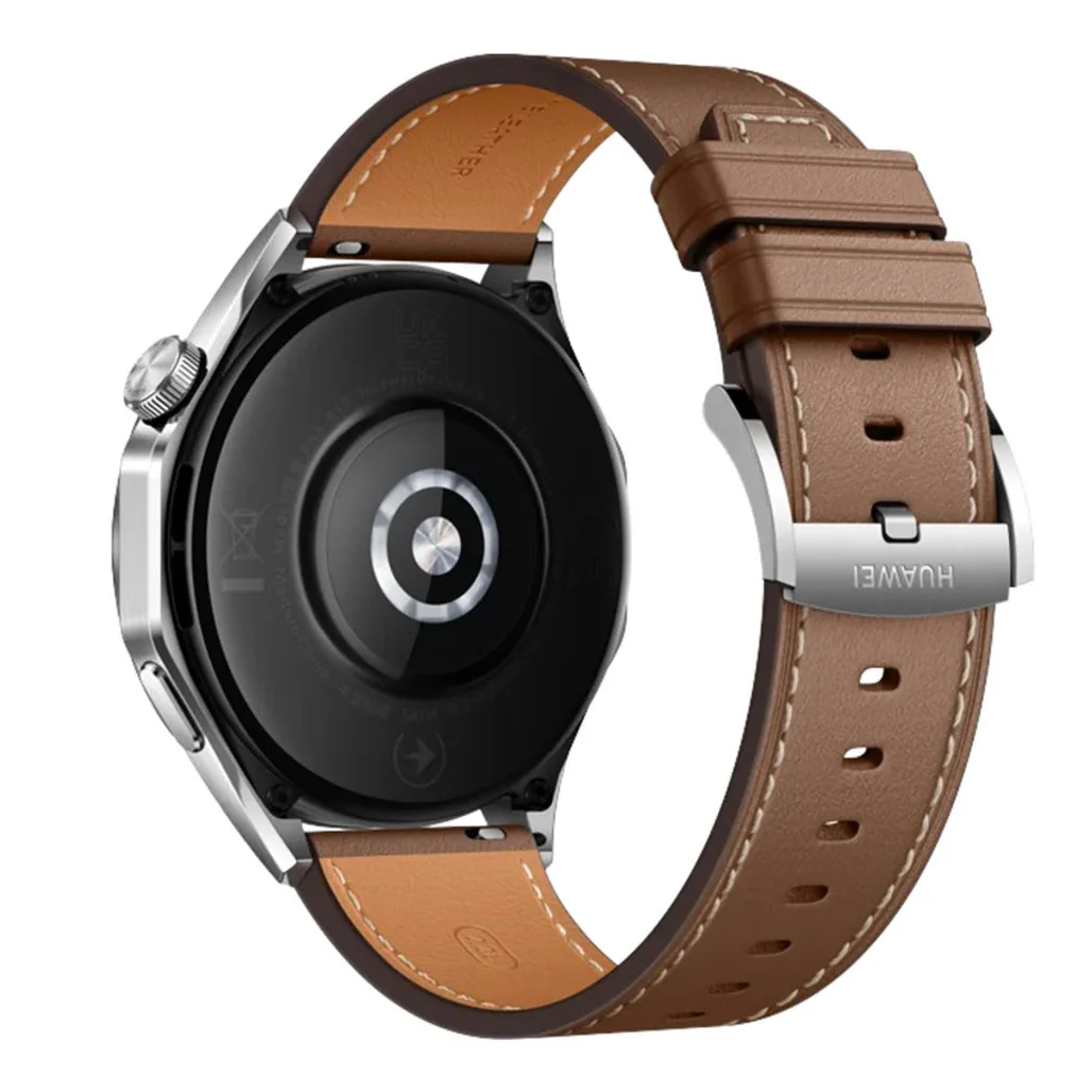 Huawei Watch GT4 46mm Brown Leather Strap - Image 3