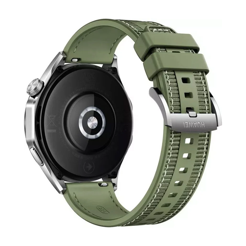 Huawei Watch GT4 PNX-B19 46mm Green Woven Strap - Image 3