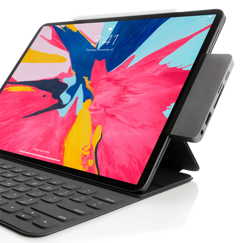 Hyper Drive 6-in-1 USB-C Hub for iPad Pro – Multi-Port Docking Station for iPad Pro, Air, and Mini - Image 2