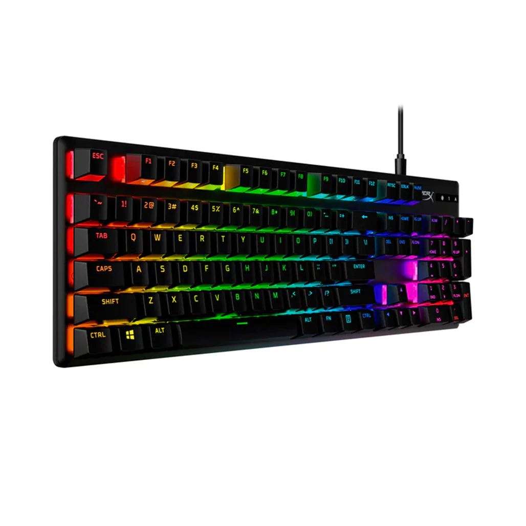 HyperX Alloy Origins PBT HX Aqua Switch - Mechanical Gaming Keyboard | 639N5AA#ACB - Image 3