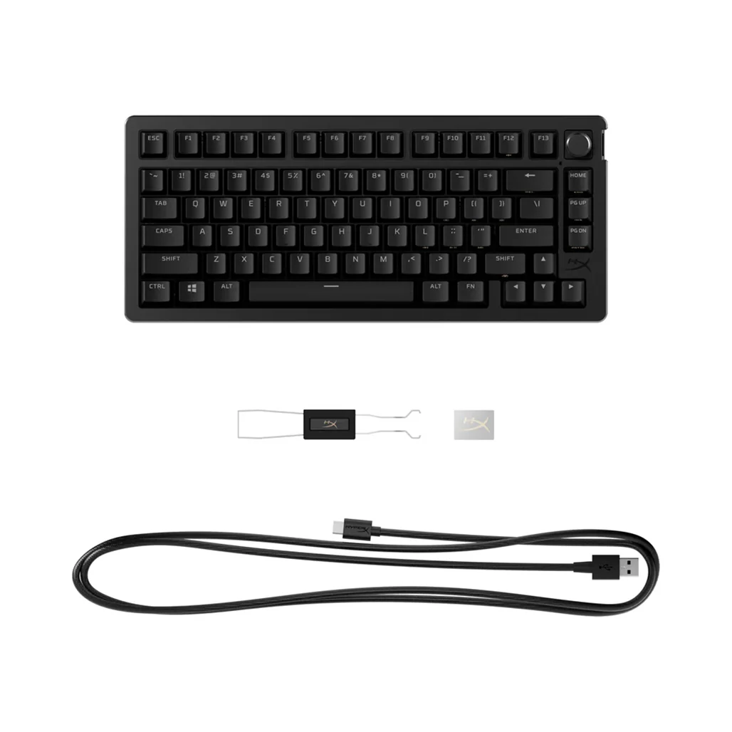 HyperX Alloy Rise 75 - Ultra-Customizable 75% Mechanical Gaming Keyboard with Red Switch - Image 4