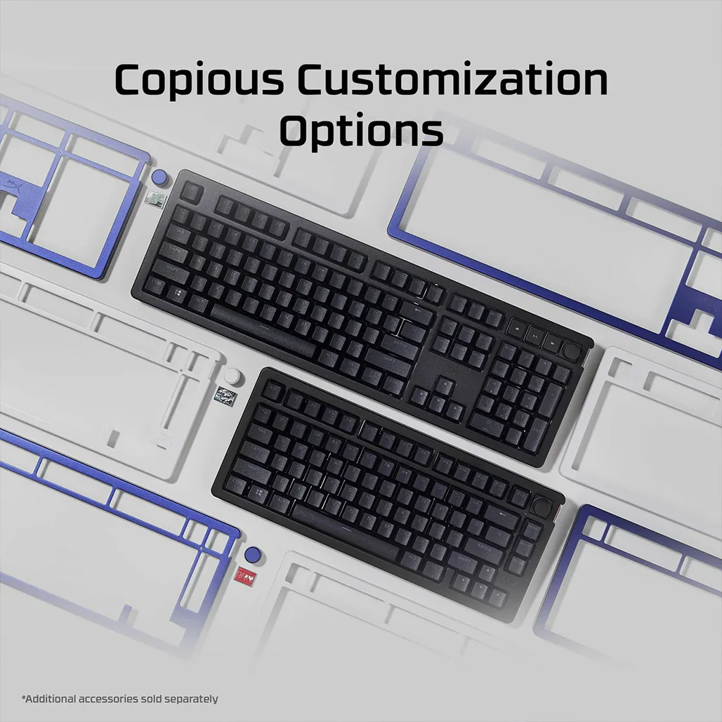HyperX Alloy Rise - Ultimate Toolless Customizable RGB Gaming Keyboard with Red Switch - Image 6
