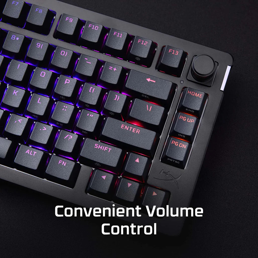 HyperX Alloy Rise 75 - Ultra-Customizable 75% Mechanical Gaming Keyboard with Red Switch - Image 9