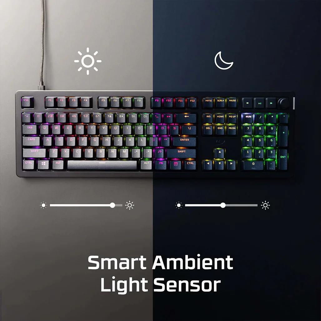HyperX Alloy Rise - Ultimate Toolless Customizable RGB Gaming Keyboard with Red Switch - Image 8