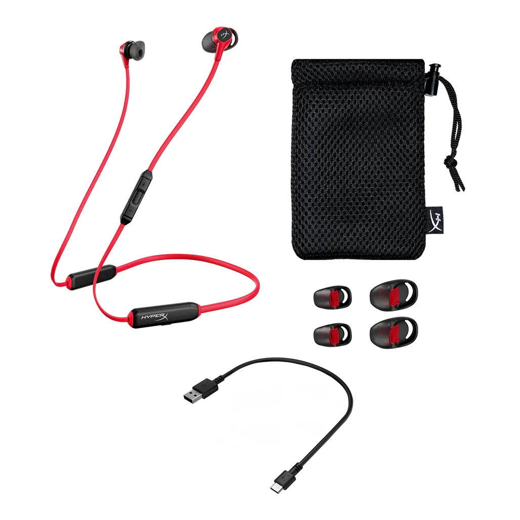HyperX Cloud Buds - Bluetooth Wireless Earbuds - Red | 4P5H7AA - Image 5