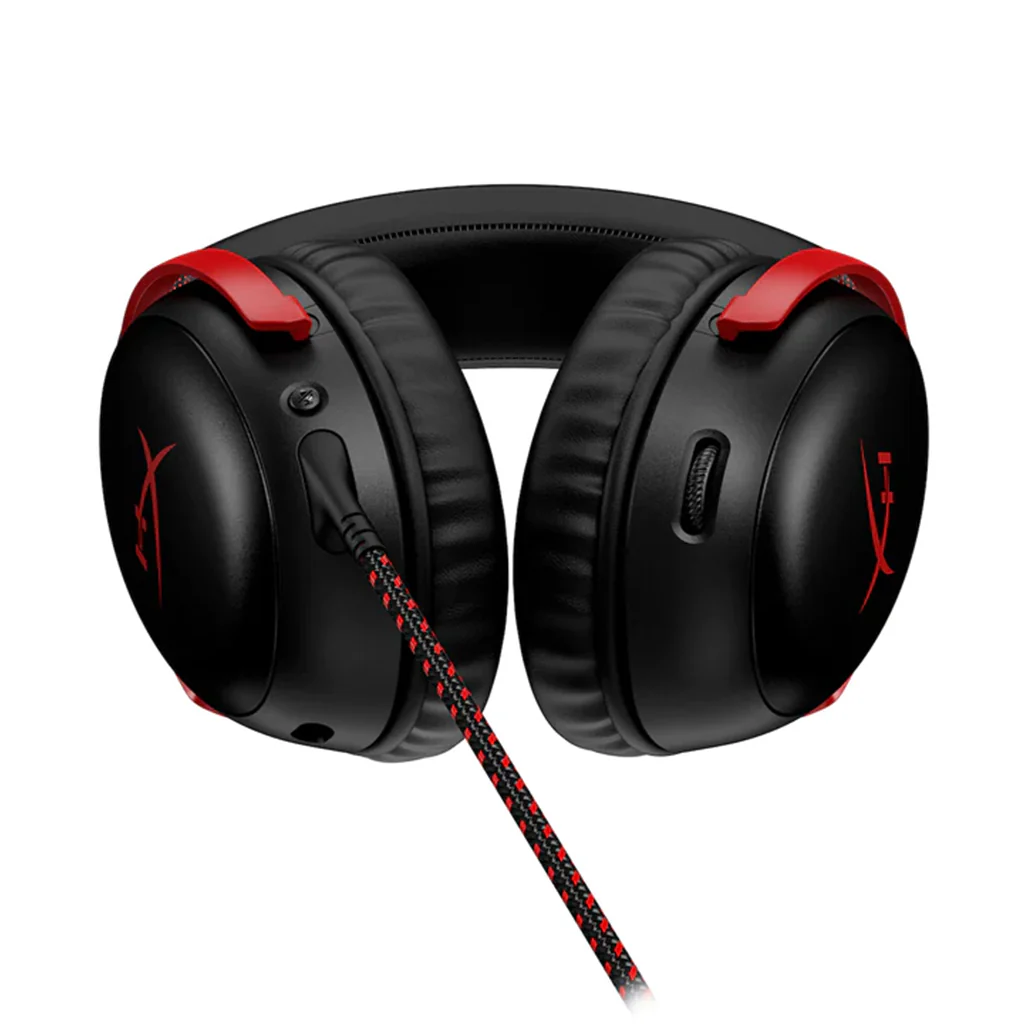 HyperX Cloud III Wired Gaming Headset - Black/Red | 727A9AA - Image 5
