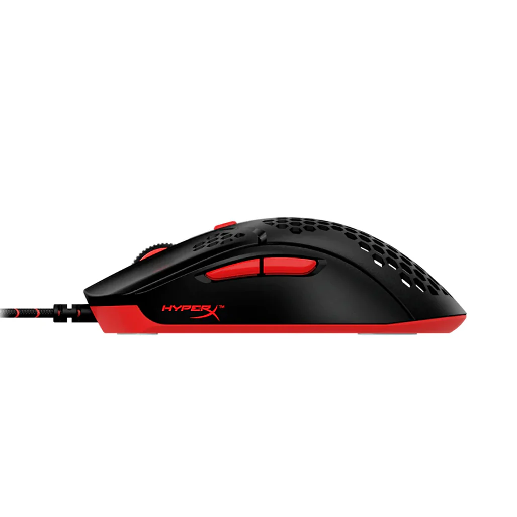 HyperX Pulsefire Haste Lightweight Wired Gaming Mouse - Black/Red | 4P5E3AA - Image 6