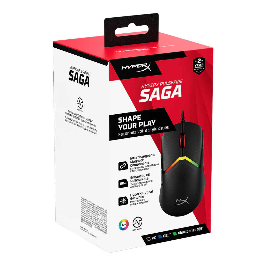 HyperX Pulsefire Saga Wired Gaming Mouse - Image 3