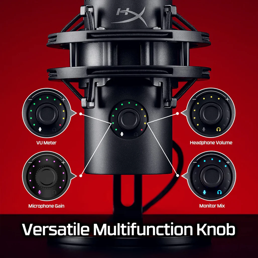 HyperX QuadCast 2 S - ARGB USB Microphone - Image 13
