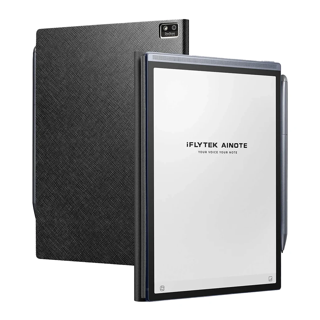 iFlytek AINOTE PU Leather Protective Case with Magnetic Attachment & Hidden Stylus Clip - Image 3