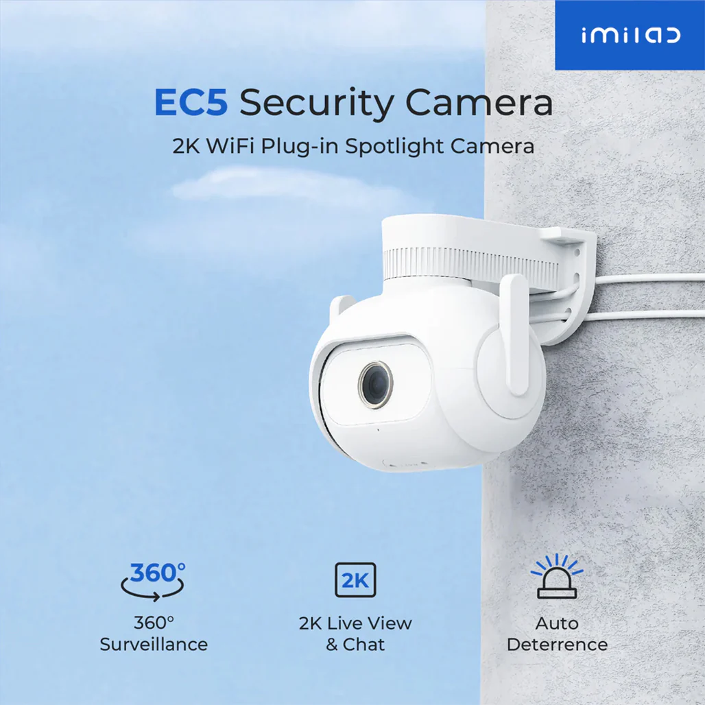 IMILAB EC5 2K WiFi Plug-in Spotlight Camera - Image 2