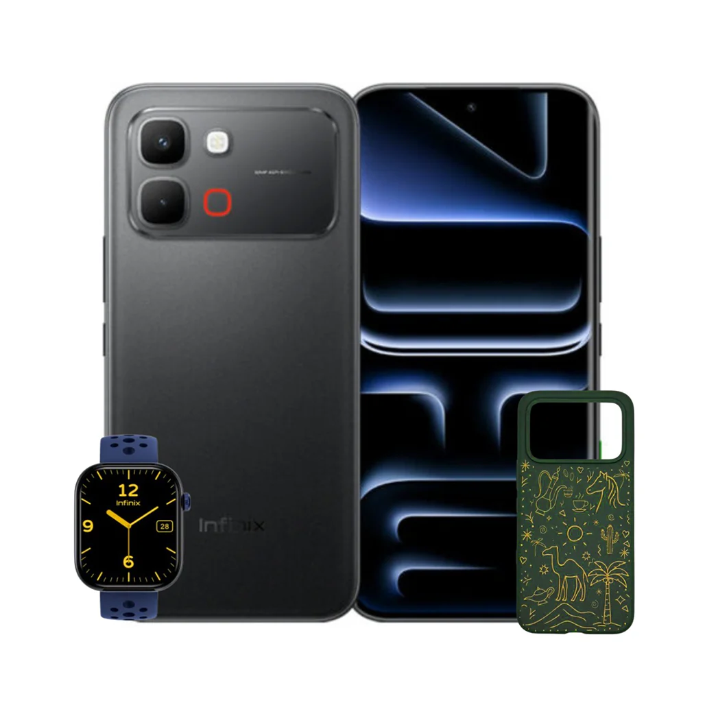 Infinix NOTE Edge 5G - 8GB/256GB Storage with Smart XWatch H4 & Case - Image 2