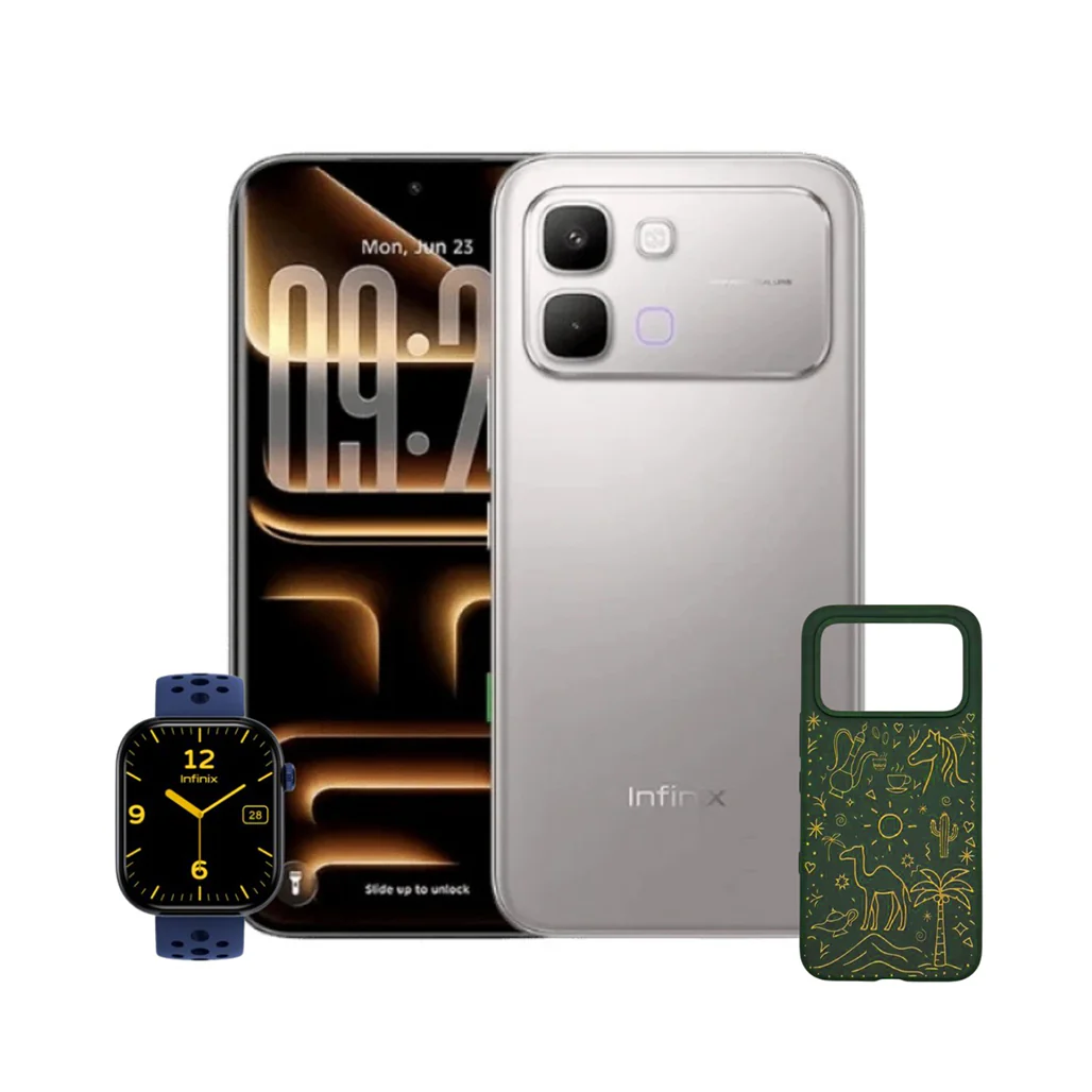 Infinix NOTE Edge 5G - 8GB/256GB Storage with Smart XWatch H4 & Case - Image 6