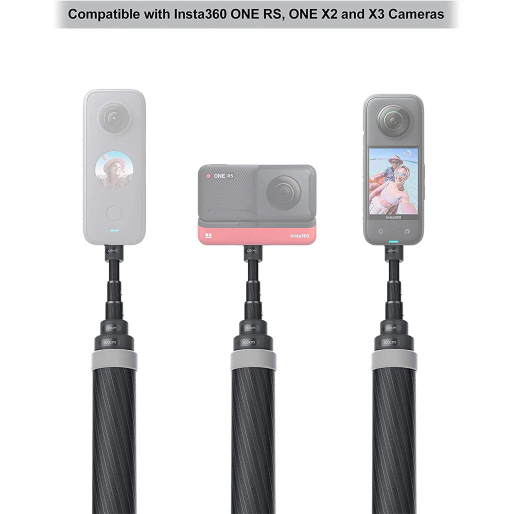 Insta360 3m 9.8ft Extended Edition Selfie Stick - Image 4