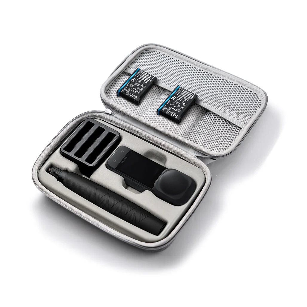 Insta360 X4 Carry Case – Compact Protective Travel Case for Camera, Batteries & Invisible Selfie Stick - Image 4