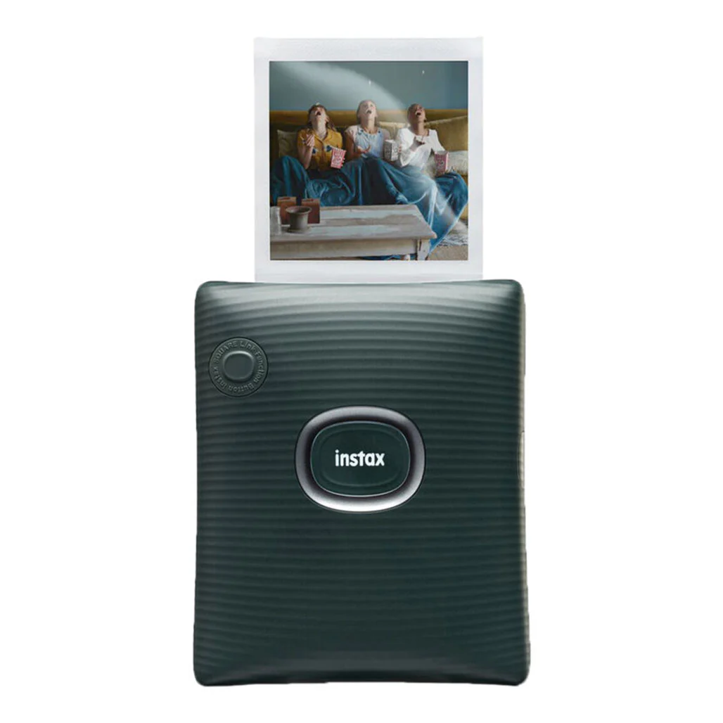 Fujifilm Instax Square Link Smartphone Printer - Midnight Green, AR Effects, 3-color Printing - Image 3