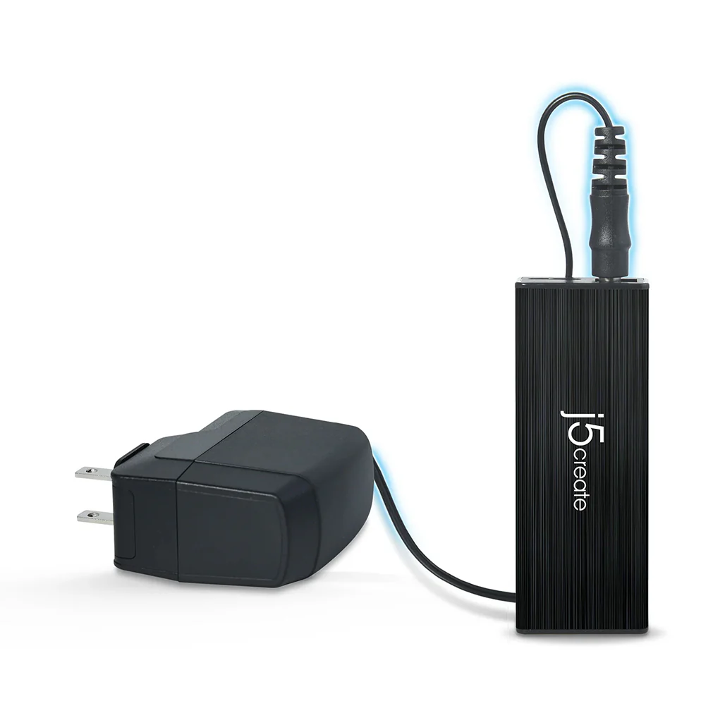 J5Create USB™ 3.0 4-Port Mini Hub JUH344 - Fast-Charging USB Adapter for Windows®, macOS®, Linux® - Image 3