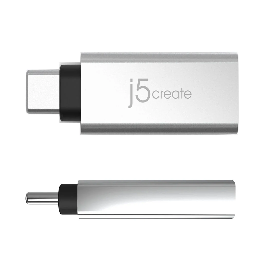 J5Create USB-C to USB Type-A 3.1 Adapter - JUCX15 | 5 Gbps Data Transfer & 1.5A Charging - Image 2
