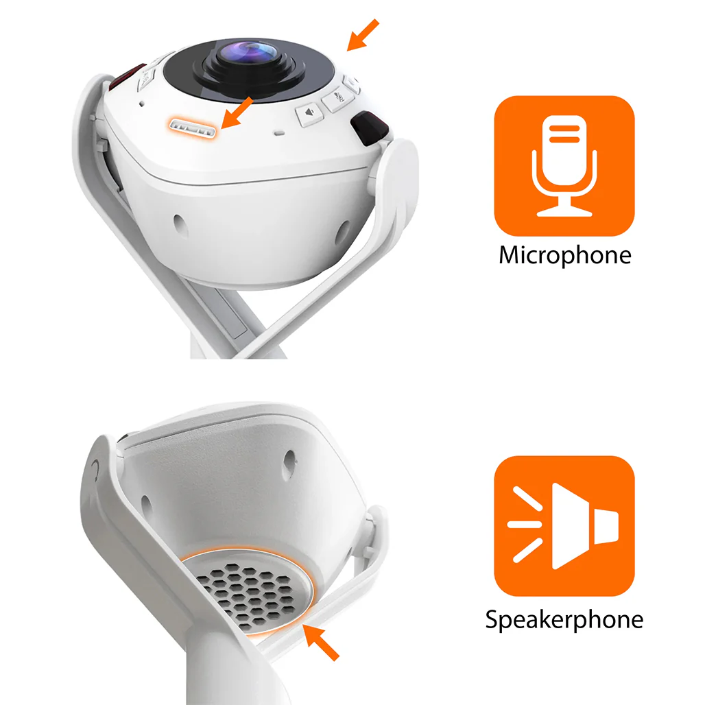 J5Create 360° AI-Powered Webcam - JVU368 - Image 5