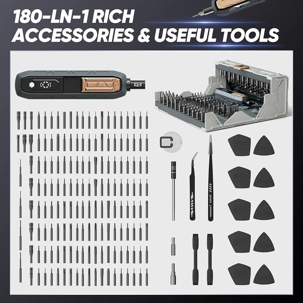Jakemy 180-in-1 Mini Precision Screwdriver Set - Image 5