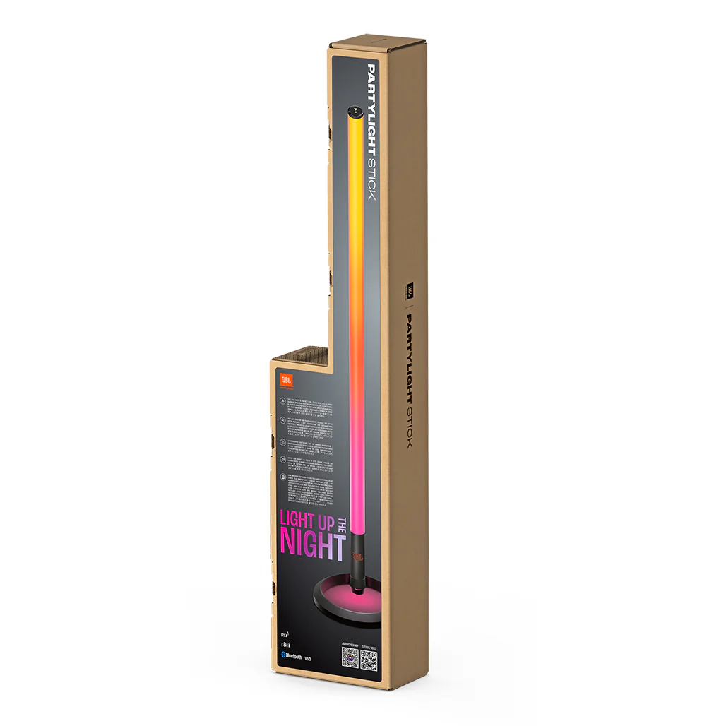 JBL PartyLight Stick - 360° LED Party Light with Bluetooth, IPX4 Splashproof Design, and 8-Hour Playtime - Image 7