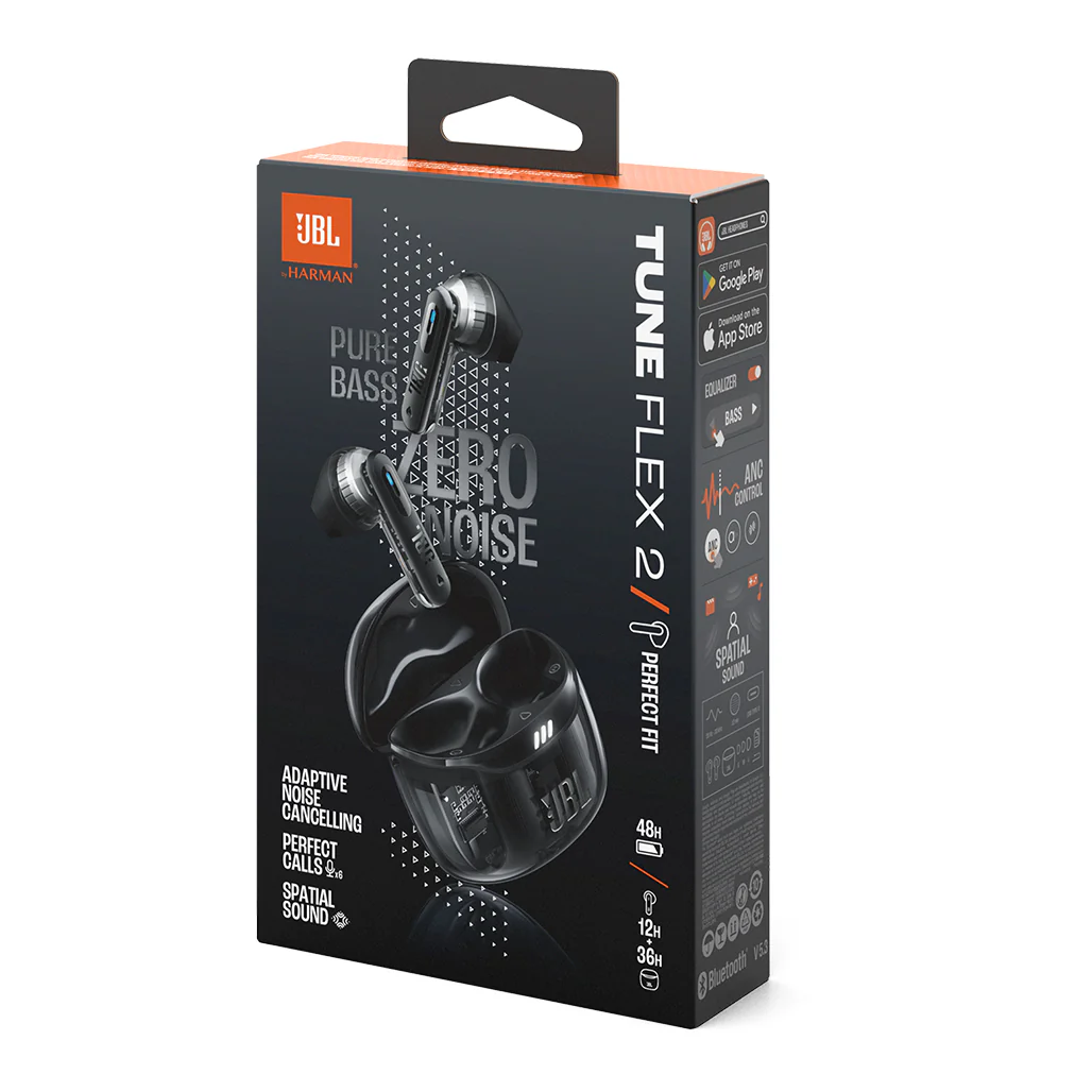 JBL Tune Flex 2 Ghost Edition - True Wireless Earbuds with Adaptive Noise Cancelling - Image 10